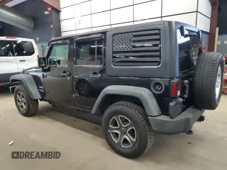 2014 Jeep Wrangler Unlimited Sport with VIN 1C4BJWDG8EL100708, listed as a Copart auction lot 57297245 with 170,862 mi miles and Clean Title. Bid and sale history available at DreamBid. Image 2.