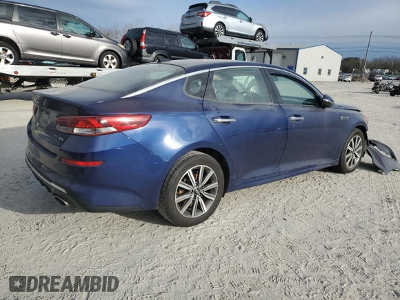 2020 Kia Optima EX Premium with VIN 5XXGU4L1XLG408751, listed as a Copart auction lot 87314504 with 79,256 mi miles and Salvage Title. Bid and sale history available at carsss.com. Image 3.