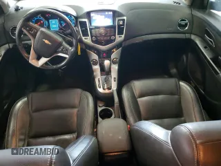 2014 Chevrolet Cruze 2LT with VIN 1G1PE5SB5E7369066, listed as a Copart auction lot 54542795 with 107,534 mi miles and Salvage title. Bid and sale history available at DreamBid. Image 8.