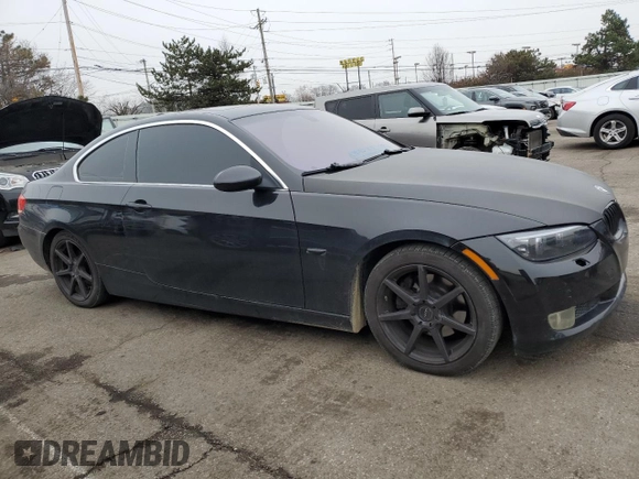 2009 BMW 3 Series 328i xDrive with VIN WBAWV53589P079726, listed as a Copart auction lot 44101055 with 219,434 mi miles and Salvage Title. Bid and sale history available at carsss.com. Image 4.