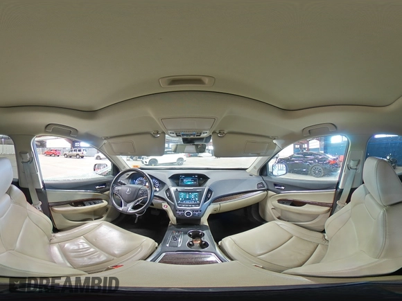 2017 Acura MDX Technology with VIN 5FRYD4H55HB009013, listed as a Copart auction lot 50069845 with 144,380 mi miles and Salvage Title. Bid and sale history available at DreamBid. Image 13.