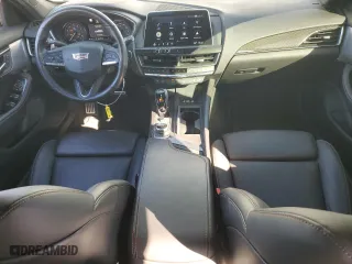 2020 Cadillac CT5 V-Series with VIN 1G6DR5RW1L0153683, listed as a Copart auction lot 76329804 with 16,633 mi miles and Salvage Title. Bid and sale history available at carsss.com. Image 8.