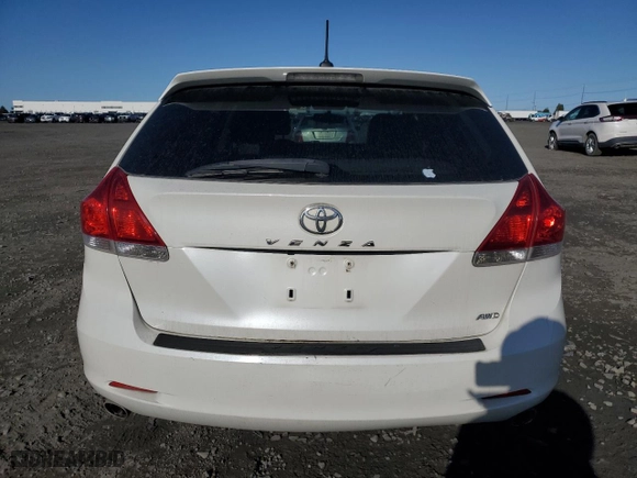 2010 Toyota Venza with VIN 4T3BK3BB1AU033377, listed as a Copart auction lot 52194405 with 296,653 mi miles and Salvage Title. Bid and sale history available at carsss.com. Image 6.