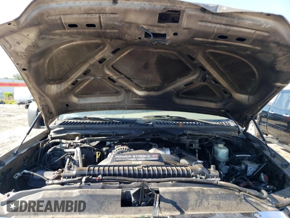 2005 Ford F-250 XL with VIN 1FTSW20P35EB09367, listed as a Copart auction lot 46801352 with 219,127 mi miles and Non Repairable. Bid and sale history available at DreamBid. Image 7.