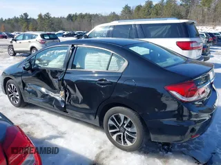 2014 Honda Civic Sedan EX with VIN 2HGFB2F80EH549151, listed as a IAAI auction lot 41651689 with 131,979 mi miles. Bid and sale history available at carsss.com. Image 13.