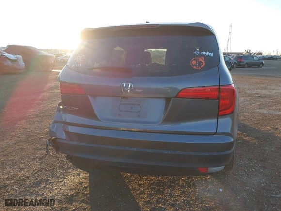 2017 Honda Pilot EX-L with VIN 5FNYF5H56HB020703, listed as a IAAI auction lot 41366342 with 96,618 mi miles. Bid and sale history available at carsss.com. Image 16.