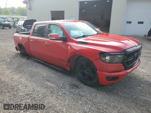 2020 Ram 1500 Big Horn with VIN 1C6SRFFT4LN183422, listed as a Copart auction lot 64058205 with 40,444 mi miles and Salvage title. Bid and sale history available at DreamBid. Image 4.