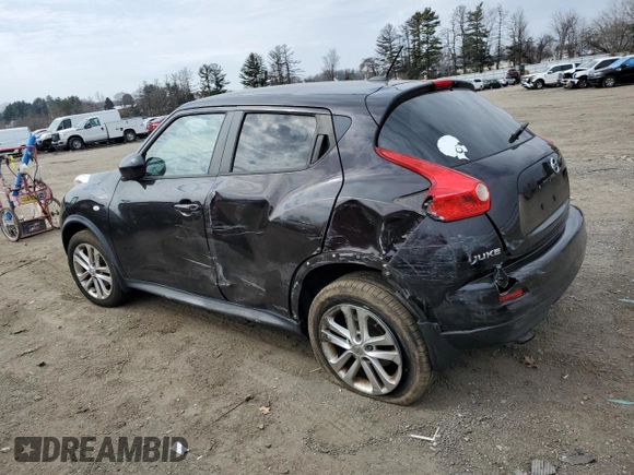 2014 Nissan Juke SV with VIN JN8AF5MV8ET483060, listed as a Copart auction lot 47833905 with 635 mi miles and Salvage Title. Bid and sale history available at DreamBid. Image 2.