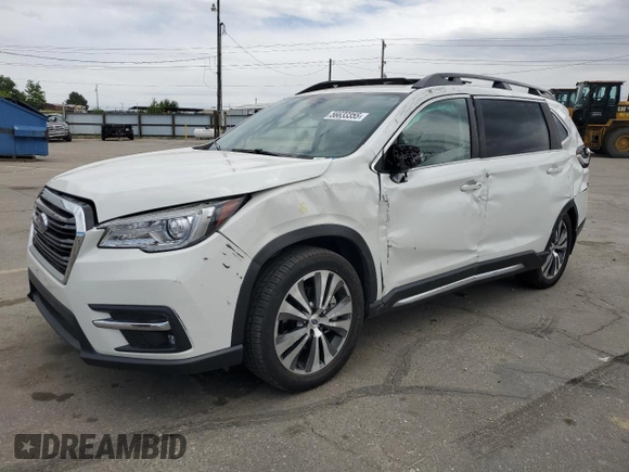 2019 Subaru Ascent Limited with VIN 4S4WMALD0K3405310, listed as a Copart auction lot 56633355 with 84,302 mi miles and Salvage title. Bid and sale history available at DreamBid. Image 1.