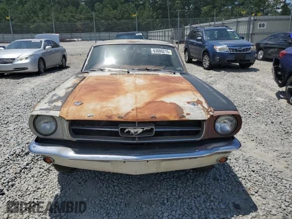 1965 Ford Mustang z VIN 5F07T265508, wystawiony jako Copart lot #63886215 z przebiegiem 9 270 mil mil oraz Czysty tytuł • Clean title. Historia ofert i sprzedaży dostępna na DreamBid. Obrazek 5.