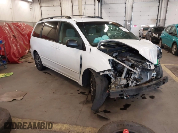 2007 Toyota Sienna CE with VIN 5TDZK23C07S008562, listed as a IAAI auction lot 41517454 with 217,987 mi miles and . Bid and sale history available at DreamBid. Image 1.