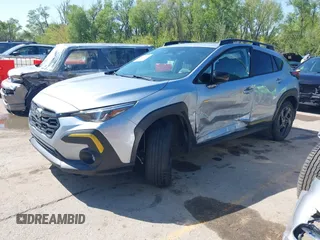 2024 Subaru Crosstrek Special Sports с VIN 4S4GUHF66R3796175, выставлен на аукционе IAAI как лот 42063822 с пробегом 10 461 миль миль и . История ставок и продаж доступна на DreamBid. Изображение 2.