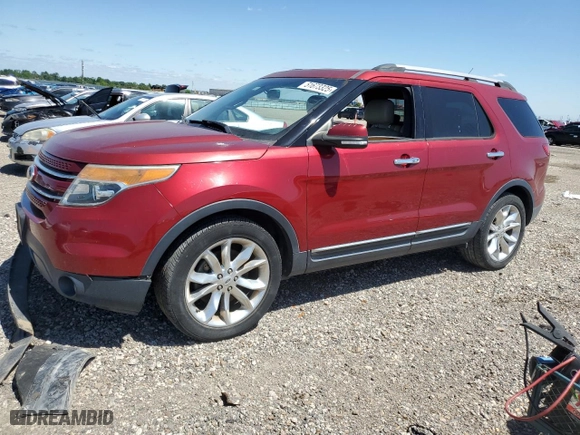 2015 Ford Explorer Limited with VIN 1FM5K7F88FGA53885, listed as a Copart auction lot 51673325 with 77,890 mi miles and Salvage Title. Bid and sale history available at carsss.com. Image 1.