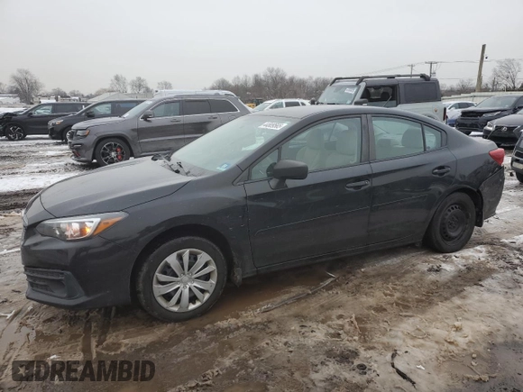 2020 Subaru Impreza with VIN 4S3GKAB62L3604197, listed as a Copart auction lot 44809565 with 85,259 mi miles and Salvage title. Bid and sale history available at DreamBid. Image 1.