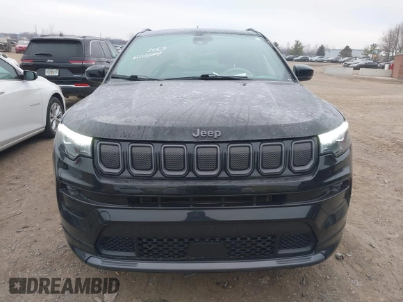 2022 Jeep Compass High Altitude with VIN 3C4NJDCB6NT212869, listed as a IAAI auction lot 41295122 with 34,601 mi miles and . Bid and sale history available at carsss.com. Image 13.