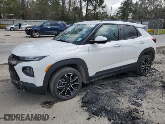 2022 Chevrolet TrailBlazer ACTIV with VIN KL79MVSL5NB044911, listed as a Copart auction lot 49176975 with 140,103 mi miles and Salvage Title. Bid and sale history available at DreamBid. Image 1.