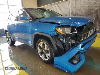 2017 Jeep Compass Limited z VIN 3C4NJDCB7HT641989, wystawiony jako Copart lot #60239735 z przebiegiem 61 915 mil mil oraz Czysty tytuł • Clean title. Historia ofert i sprzedaży dostępna na DreamBid. Obrazek 4.
