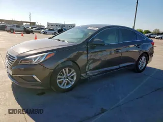 2017 Hyundai Sonata 2.4L with VIN 5NPE24AF2HH596141, listed as a Copart auction lot 54185105 with 113,180 mi miles and Salvage Title. Bid and sale history available at carsss.com. Image 1.