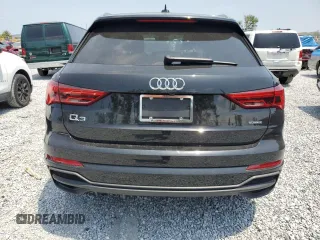 2023 Audi Q3 S line Premium Plus with VIN WA1EECF39P1068693, listed as a Copart auction lot 58210425 with 29,088 mi miles and Salvage title. Bid and sale history available at DreamBid. Image 6.