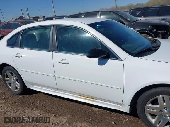 2011 Chevrolet Impala with VIN 2G1WG5EK6B1333316, listed as a IAAI auction lot 42019274 with 158,155 mi miles and . Bid and sale history available at DreamBid. Image 13.
