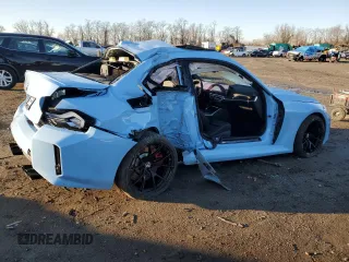2024 BMW M2 with VIN 3MF13DM08R8D95395, listed as a Copart auction lot 85391664 with 0 mi miles and Salvage Title. Bid and sale history available at carsss.com. Image 3.