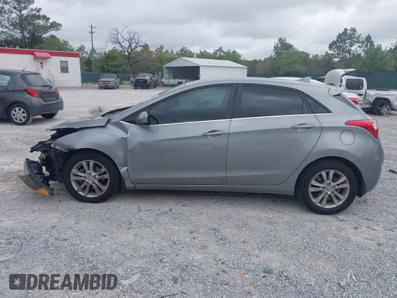 2013 Hyundai Elantra GT with VIN KMHD35LE8DU033254, listed as a IAAI auction lot 41956469 with 98,484 mi miles. Bid and sale history available at carsss.com. Image 14.