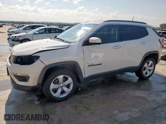2018 Jeep Compass Latitude с VIN 3C4NJDBBXJT457007, выставлен на аукционе Copart как лот 56649625 с пробегом 113 538 миль миль и Списание • Salvage title. История ставок и продаж доступна на DreamBid. Изображение 1.