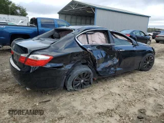 2013 Honda Accord Sdn EX-L with VIN 1HGCR2F86DA162583, listed as a Copart auction lot 41452865 with Not Provided miles and Non Repairable. Bid and sale history available at carsss.com. Image 3.