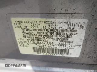 2009 Nissan Sentra S FE+ z VIN 3N1AB61E99L671293, wystawiony jako IAAI lot #42042248 z przebiegiem 126 899 mil mil oraz . Historia ofert i sprzedaży dostępna na DreamBid. Obrazek 9.