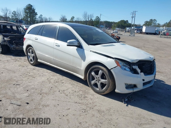 2011 Mercedes-Benz R 350 with VIN 4JGCB6FE5BA118387, listed as a IAAI auction lot 41434219 with 203,428 mi miles and . Bid and sale history available at carsss.com. Image 1.