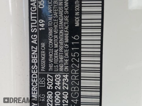 2024 Mercedes-Benz C 300 с VIN W1KAF4GB2RR225116, выставлен на аукционе Copart как лот 60938195 с пробегом 16 987 миль миль и Чистый • Clean title. История ставок и продаж доступна на DreamBid. Изображение 12.