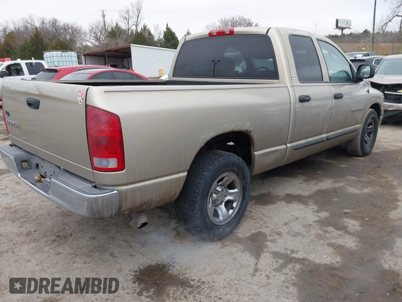 2002 Dodge 1500 with VIN 1D7HA18Z72S617191, listed as a IAAI auction lot 41712895 with 229,245 mi miles and . Bid and sale history available at DreamBid. Image 4.