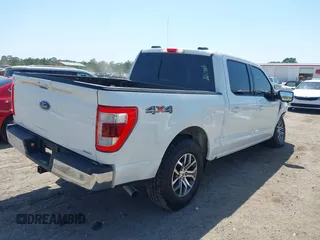 2022 Ford F-150 XL with VIN 1FTFW1E8XNFC34583, listed as a IAAI auction lot 42020824 with 26,150 mi miles. Bid and sale history available at carsss.com. Image 4.