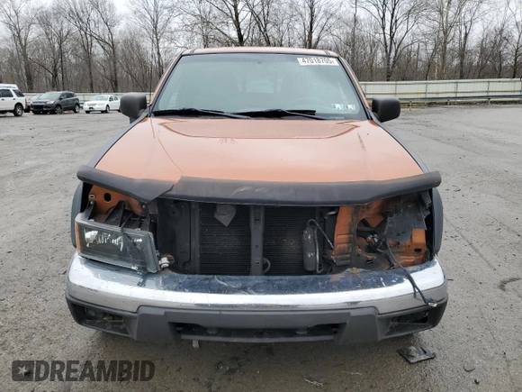 2004 Chevrolet Colorado LS Z71 with VIN 1GCDT196X48162778, listed as a Copart auction lot 47018705 with 196,689 mi miles and Salvage Title. Bid and sale history available at carsss.com. Image 5.