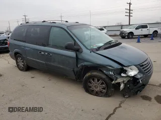 2006 Chrysler Town & Country LWB Limited with VIN 2A4GP64L86R640273, listed as a Copart auction lot 83975494 with 200,177 mi miles and Salvage Title. Bid and sale history available at carsss.com. Image 4.