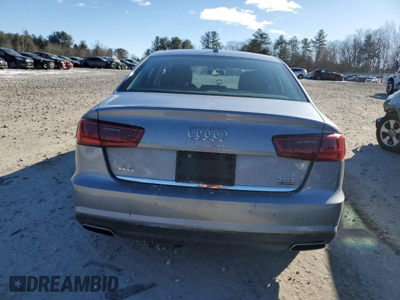 2018 Audi A6 Premium with VIN WAUF8AFC3JN016849, listed as a Copart auction lot 87695815 with 109,526 mi miles and Salvage Title. Bid and sale history available at carsss.com. Image 6.