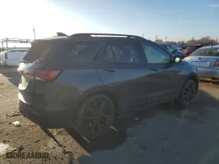 2022 Chevrolet Equinox RS with VIN 3GNAXWEV6NS153464, listed as a Copart auction lot 84108974 with 75,649 mi miles and Salvage Title. Bid and sale history available at carsss.com. Image 3.