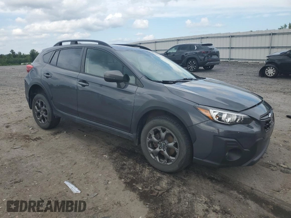 2022 Subaru Crosstrek Special Sports with VIN JF2GTHSC2NH222223, listed as a Copart auction lot 59674295 with 48,226 mi miles and Salvage title. Bid and sale history available at DreamBid. Image 4.