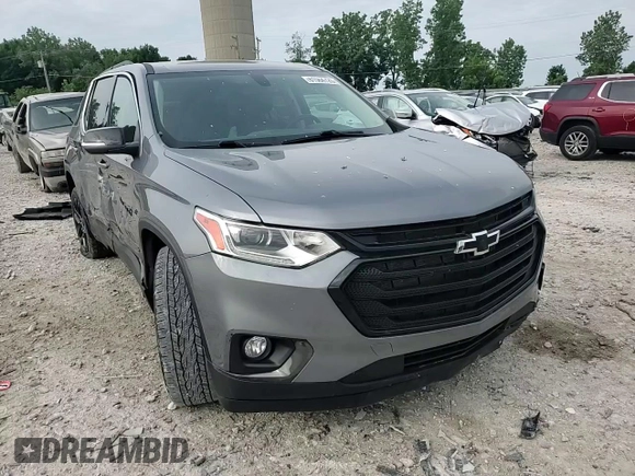 2021 Chevrolet Traverse LT Cloth with VIN 1GNERGKWXMJ208657, listed as a Copart auction lot 61564725 with 52,135 mi miles and Salvage title. Bid and sale history available at DreamBid. Image 14.