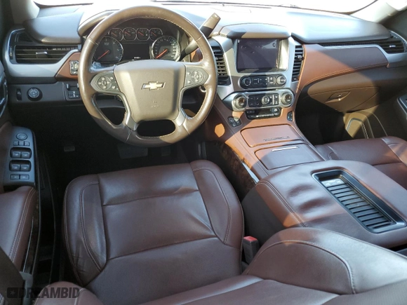 2018 Chevrolet Tahoe Premier with VIN 1GNSCCKC0JR318956, listed as a Copart auction lot 85115564 with 0 mi miles and Salvage Title. Bid and sale history available at carsss.com. Image 8.
