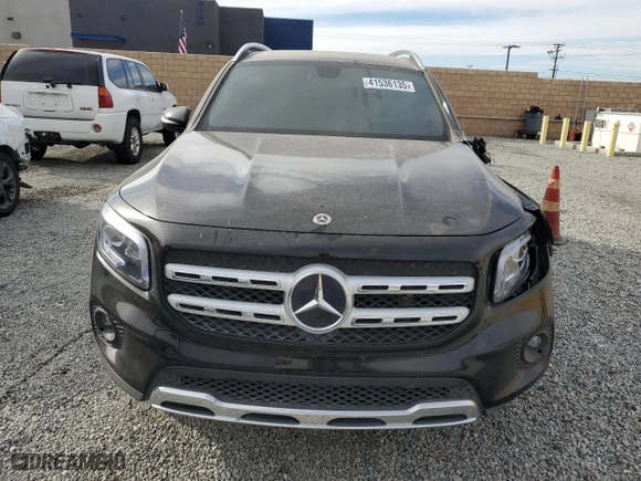 2021 Mercedes-Benz GLB with VIN W1N4M4GB1MW166091, listed as a Copart auction lot 41536135 with 63,529 mi miles and Salvage Title. Bid and sale history available at carsss.com. Image 5.