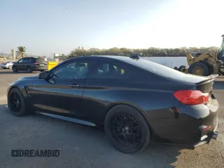2015 BMW M4 with VIN WBS3R9C58FK333924, listed as a Copart auction lot 45224645 with 90,308 mi miles and Salvage Title. Bid and sale history available at carsss.com. Image 2.