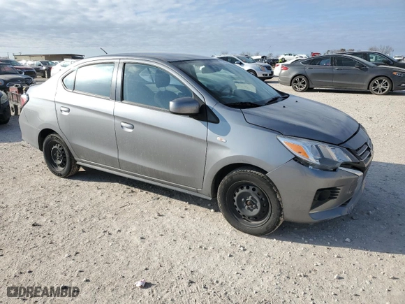 2021 Mitsubishi Mirage G4 ES with VIN ML32FUFJ4MHF03428, listed as a Copart auction lot 46159155 with 91,003 mi miles and Salvage Title. Bid and sale history available at carsss.com. Image 4.