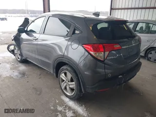 2019 Honda HR-V EX-L with VIN 3CZRU6H70KM710784, listed as a IAAI auction lot 41391516 with 48,123 mi miles. Bid and sale history available at carsss.com. Image 3.