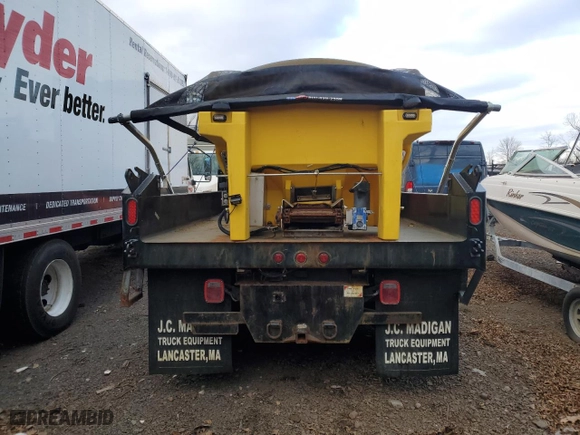 2021 Ford Super Duty F-550 DRW XL with VIN 1FDUF5HT5MDA10111, listed as a Copart auction lot 87877275 with 36,100 mi miles and Salvage Title. Bid and sale history available at carsss.com. Image 6.