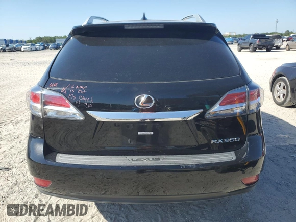 2015 Lexus RX 350 with VIN 2T2ZK1BA8FC158738, listed as a Copart auction lot 52847605 with 130,595 mi miles and Non Repairable. Bid and sale history available at carsss.com. Image 6.