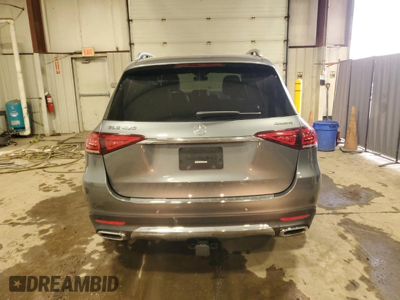 2022 Mercedes-Benz GLE 450 with VIN 4JGFB5KB3NA601982, listed as a Copart auction lot 46053525 with 32,653 mi miles and Salvage title. Bid and sale history available at DreamBid. Image 6.