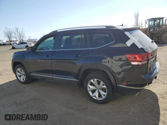 2018 Volkswagen Atlas 3.6L V6 SEL with VIN 1V2MR2CA3JC501261, listed as a Copart auction lot 53880095 with 160,956 mi miles and Salvage Title. Bid and sale history available at carsss.com. Image 2.