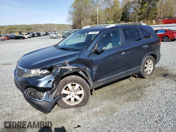 2011 Kia Sorento LX with VIN 5XYKT3A11BG154397, listed as a Copart auction lot 51229365 with 149,922 mi miles and Salvage Title. Bid and sale history available at carsss.com. Image 1.