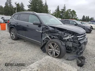 2019 Volkswagen Atlas SEL R-Line с VIN 1V2RR2CA0KC520762, выставлен на аукционе Copart как лот 56938535 с пробегом 44 780 миль миль и Списание • Salvage title. История ставок и продаж доступна на DreamBid. Изображение 4.